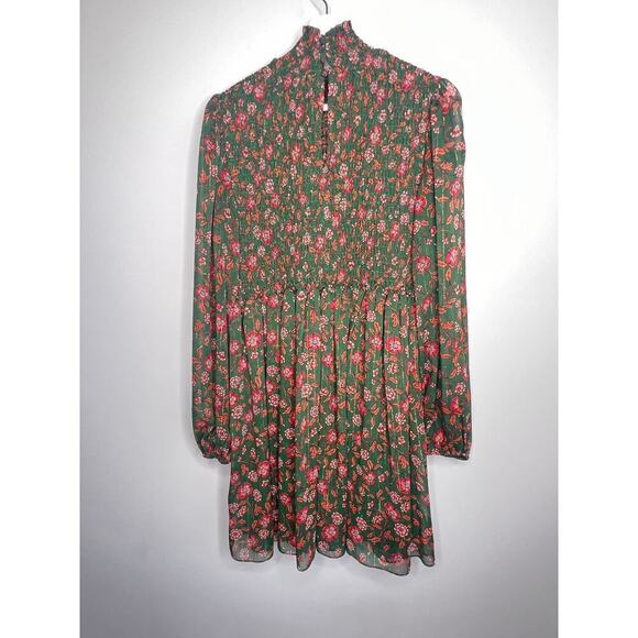 Misa Los Angeles Jessa Floral Print Evergreen Bloom Dress Women's Size S - Picture 9 of 14